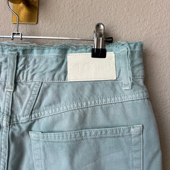 CLOSED Milo Frayed Waistband Jeans in Amalfi Sea Size 29 - Picture 6 of 9